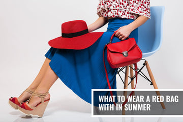 What to Wear a Red Bag With in Summer